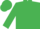 Silk - EMERALD GREEN, white emblem, white bars