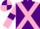 Silk - Purple, Pink cross belts, Pink sleeves, Purple armlets, quartered cap