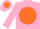 Silk - PINK, Orange disc