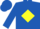 Silk - Royal Blue, Yellow Diamond, Yellow