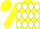 Silk - Yellow, White Diamonds, Yellow Sleeves,