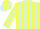 Silk - Yellow, Light Blue Stripes on White