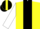 Silk - Yellow, Black Panel, White Sleeves