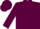 Silk - Maroon, Maroon 'VJ' on White Block