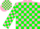 Silk - Pink And Green Blocks, Pink And Green