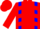 Silk - Red, Blue Braces With 'SJ', Red Chevrons