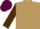 Silk - Light Brown, Dark Brown sleeves, Maroon cap