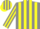 Silk - Grey and yellow stripes
