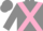 Silk - grey, Pink cross belts, P