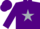 Silk - Purple, silver Star, purple S/S, silver