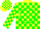 Silk - Yellow, green circle 'S', green blocks