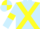 Silk - Light Blue, Yellow cross belts and armlets, quartered cap