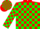 Silk - Red, Green, E & H, Green Blocks on