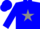 Silk - Blue, Grey Star, Blue 'C', Grey Bar on