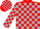 Silk - RED AND SILVER BLOCKS