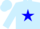 Silk - Light Blue, White 'C' in Blue Star, Blue