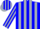 Silk - Blue, Silver Stripes, Silver Stripes on