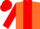 Silk - Orange, Red stripe, sleeves and cap