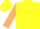 Silk - Yellow, Tan Emblem and Sleeves, Yellow Cap
