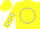 Silk - Yellow, Yellow 'DD' in White Circle , White Stars on Sleeves
