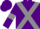 Silk - Purple, Grey cross belts and armlets