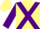 Silk - Primrose, Purple cross belts and sleeves
